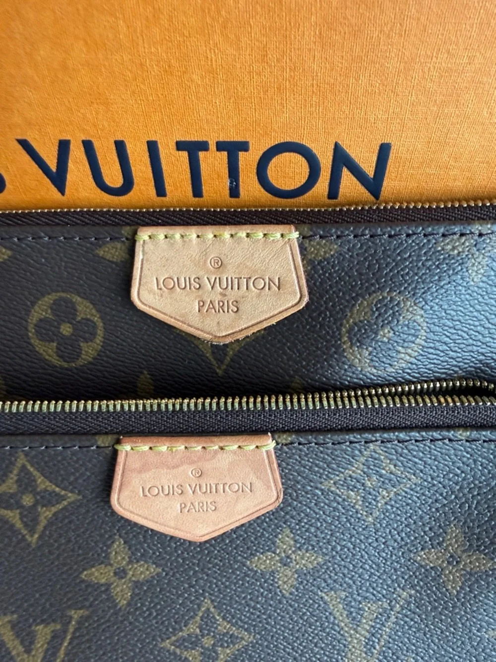 Louis Vuitton Monogram Multi Pochette Crossbody - Brown with Gold Hardware - Picture 2 of 11